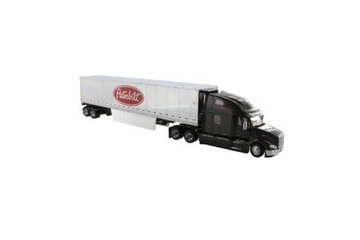 Peterbilt 579 UltraLoft Tractor with 53’ refrigerated van - Legendary Black cab + 53’ Chrome refrigerated van with Peterbilt logo 71071 - Image 2