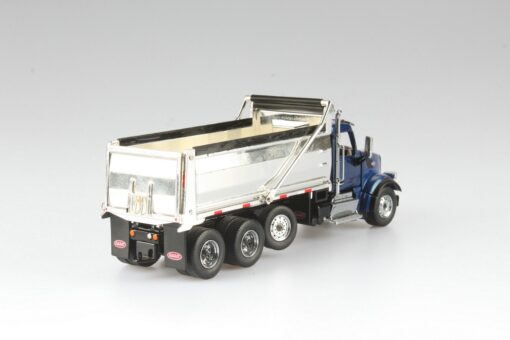 Peterbilt 567 Dump Truck - Legendary Blue cab + Chromed dump body 71073 - Image 7