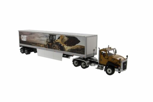 Cat Diecast CT660 On-Highway Truck with Mural Trailer 85666 - Image 12