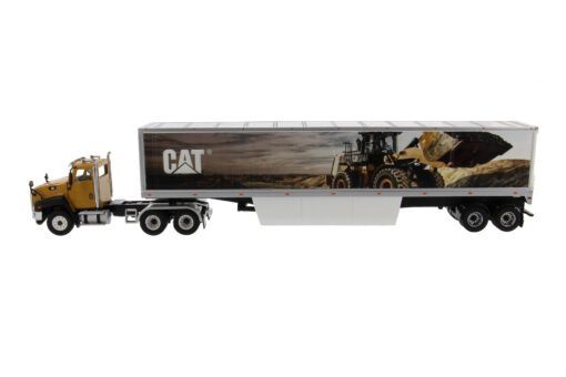 Cat Diecast CT660 On-Highway Truck with Mural Trailer 85666 - Image 7