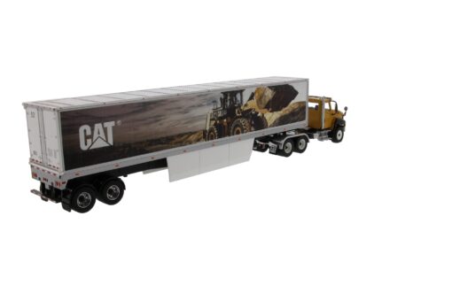 Cat Diecast CT660 On-Highway Truck with Mural Trailer 85666 - Image 4