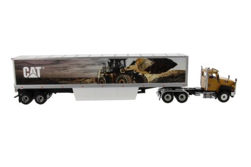Cat Diecast CT660 On-Highway Truck with Mural Trailer 85666 - Image 3