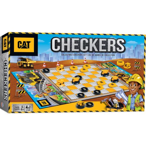CAT Caterpillar Checkers Game 81430