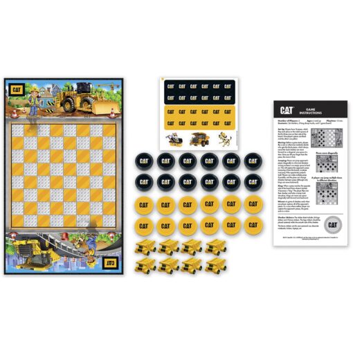 CAT Caterpillar Checkers Game 81430 - Image 2