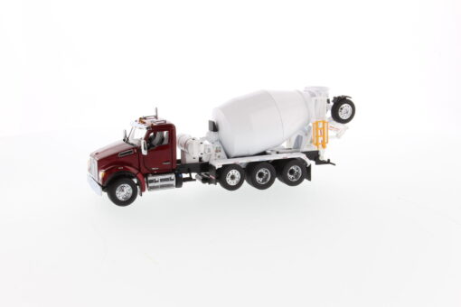 Kenworth 1:50 scale T880 Dump-Truck Radiant red SBFA with McNeilus BridgeMaster Mixer 71062 - Image 14