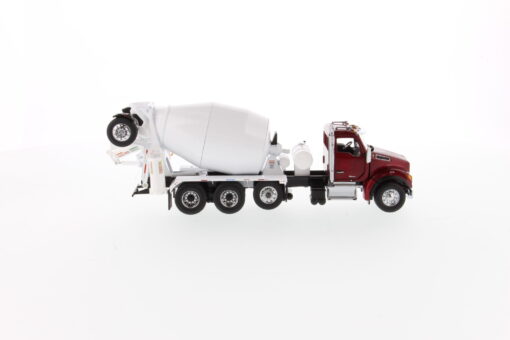 Kenworth 1:50 scale T880 Dump-Truck Radiant red SBFA with McNeilus BridgeMaster Mixer 71062 - Image 5