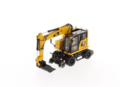 Cat Diecast M323F Railroad Wheeled Excavator Safety Yellow Version 85661 - Image 25