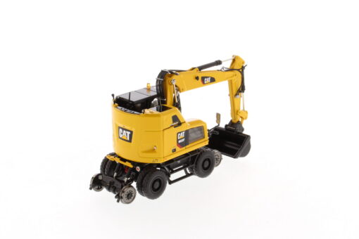 Cat Diecast M323F Railroad Wheeled Excavator Safety Yellow Version 85661 - Image 23