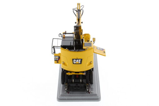 Cat Diecast M323F Railroad Wheeled Excavator Safety Yellow Version 85661 - Image 17