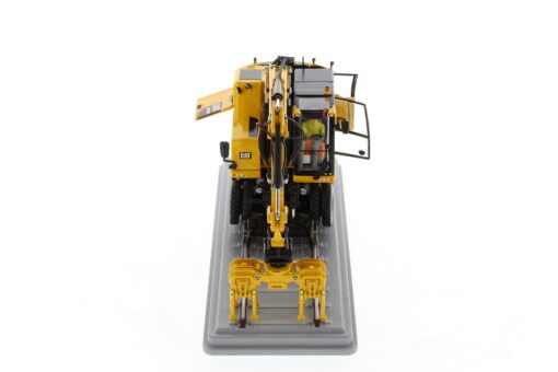 Cat Diecast M323F Railroad Wheeled Excavator Safety Yellow Version 85661 - Image 9