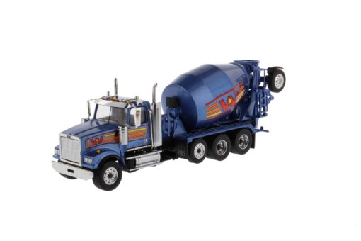 Western Star 4900 1:50 Concrete Blue Cab McNeilus Bridgemaster Mixer 71075 - Image 8