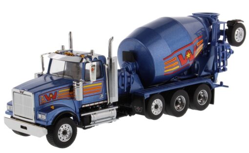 Western Star 4900 1:50 Concrete Blue Cab McNeilus Bridgemaster Mixer 71075