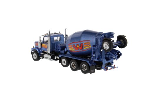Western Star 4900 1:50 Concrete Blue Cab McNeilus Bridgemaster Mixer 71075 - Image 6
