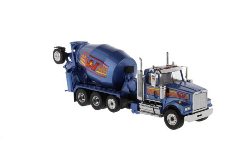 Western Star 4900 1:50 Concrete Blue Cab McNeilus Bridgemaster Mixer 71075 - Image 2