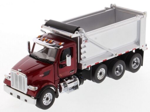 Peterbilt 579 1:50 OX Stampede Dump Truck Metallic red cab 71077