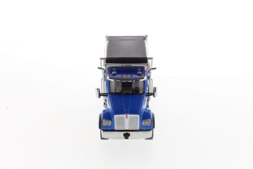 Kenworth 1:50 T880 OX Stampede Dump Truck SBFA Metallic Blue Cab 71078 - Image 9