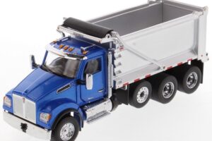 Kenworth 1:50 T880 OX Stampede Dump Truck SBFA Metallic Blue Cab 71078