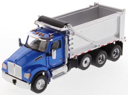 Kenworth 1:50 T880 OX Stampede Dump Truck SBFA Metallic Blue Cab 71078