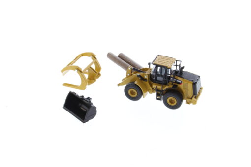 Cat Diecast 1:64 950M Wheel Loader with Log Fork 85635 - Image 13