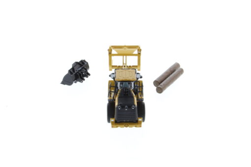 Cat Diecast 1:64 950M Wheel Loader with Log Fork 85635 - Image 10