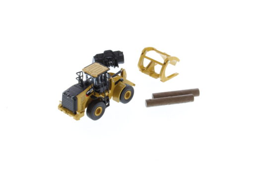 Cat Diecast 1:64 950M Wheel Loader with Log Fork 85635 - Image 8