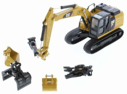 Cat Diecast 1:64 320F Hydraulic Excavator with 5 Work Tools 85636