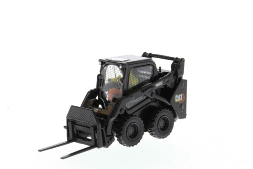 Cat Diecast 242D3 Skid Steer Loader Special Black Finish 85676BK - Image 3