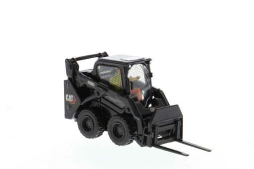 Cat Diecast 242D3 Skid Steer Loader Special Black Finish 85676BK - Image 2