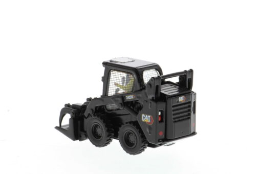 Cat Diecast 242D3 Skid Steer Loader Special Black Finish 85676BK - Image 9