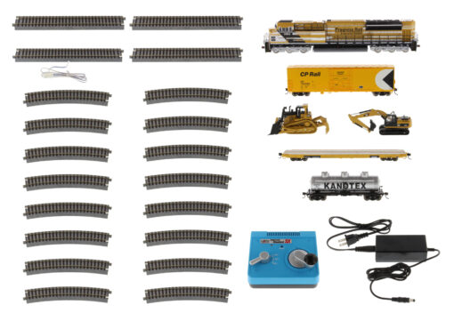 Cat 1:87 or HO Scale Progress Rail Train set 87001 - Image 3
