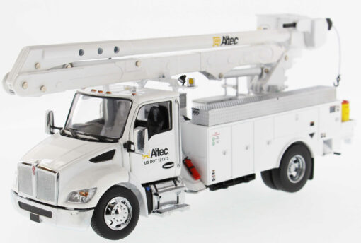 Kenworth 1:32 T380 with Altec AA55 Aerial Crane White Truck, White Body 71100