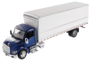 Kenworth 1:32 scale T280 Blue Cab with Supreme Signature Van Truck Body 71101