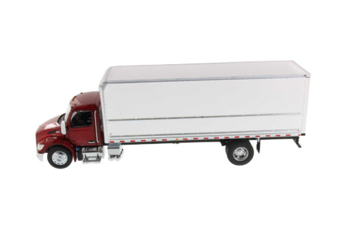 Peterbilt 1:32 scale Model 536 maroon Body with Wabash Supreme 26ft Dry Cargo Van Body 71106 - Image 12