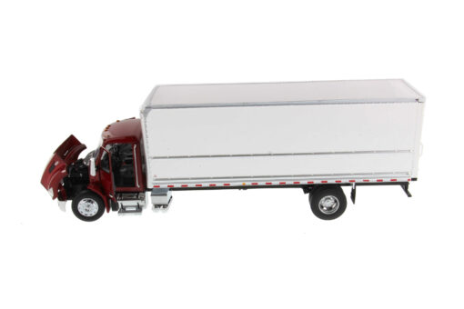 Peterbilt 1:32 scale Model 536 maroon Body with Wabash Supreme 26ft Dry Cargo Van Body 71106 - Image 5
