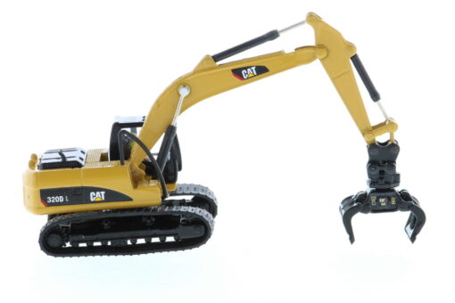 Cat 320D L Hydraulic Excavator with Interchangeable Work Tools 85652 1:87 scale - Image 5
