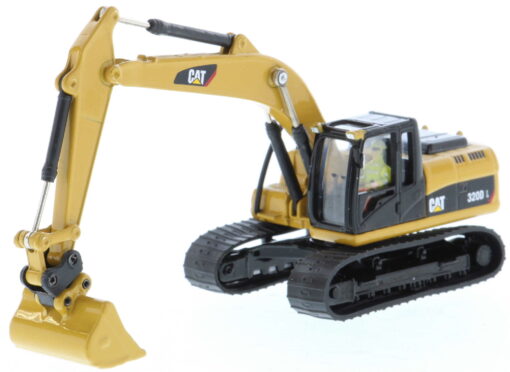 Cat 320D L Hydraulic Excavator with Interchangeable Work Tools 85652 1:87 scale - Image 4