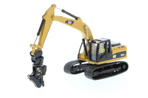 Cat 320D L Hydraulic Excavator with Interchangeable Work Tools 85652 1:87 scale - Image 3