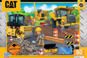 Caterpillar Cat Parking Lot Puzzle 60Pc Earthmoving Machines 45033