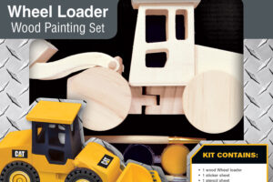 Caterpillar Cat Wheel Loader Wood Paint Kit Earthmoving Machines 45073