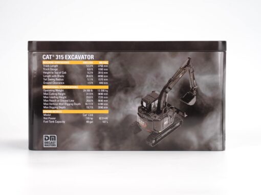 Cat Caterpillar Black Edition 315 Small Hydraulic Excavator 85957BK - Image 21