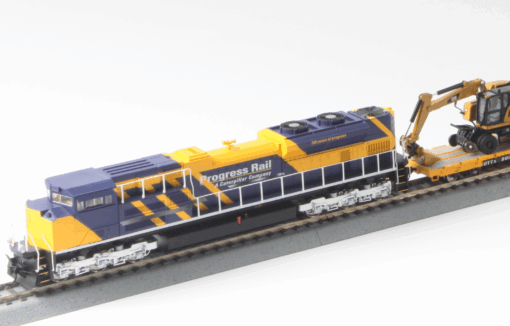Cat 1:87 or HO Scale Progress Rail Train set 87001