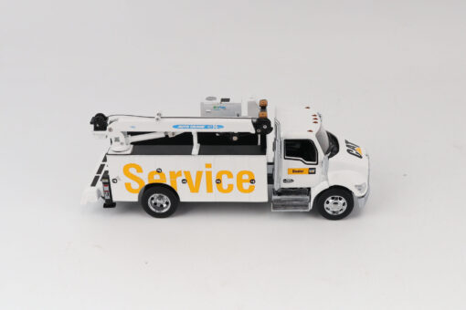 1:50 Cat Kenworth T380 Service Truck - White 85786 - Image 20