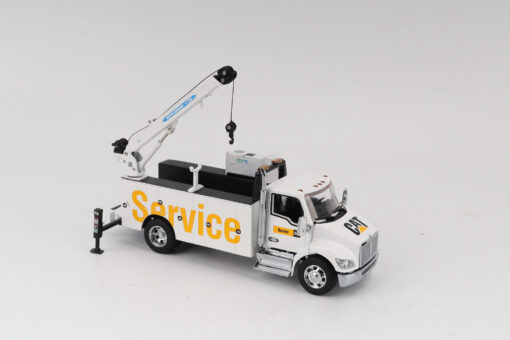 1:50 Cat Kenworth T380 Service Truck - White 85786 - Image 21