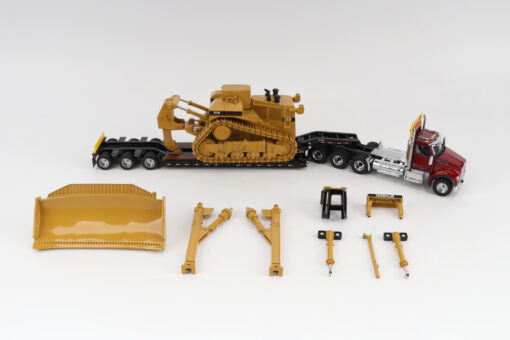 Kenworth 1:50 scale T880 Day Cab Tandem and Trail King TK120 Lowboy with D11 Dozer components - Image 4
