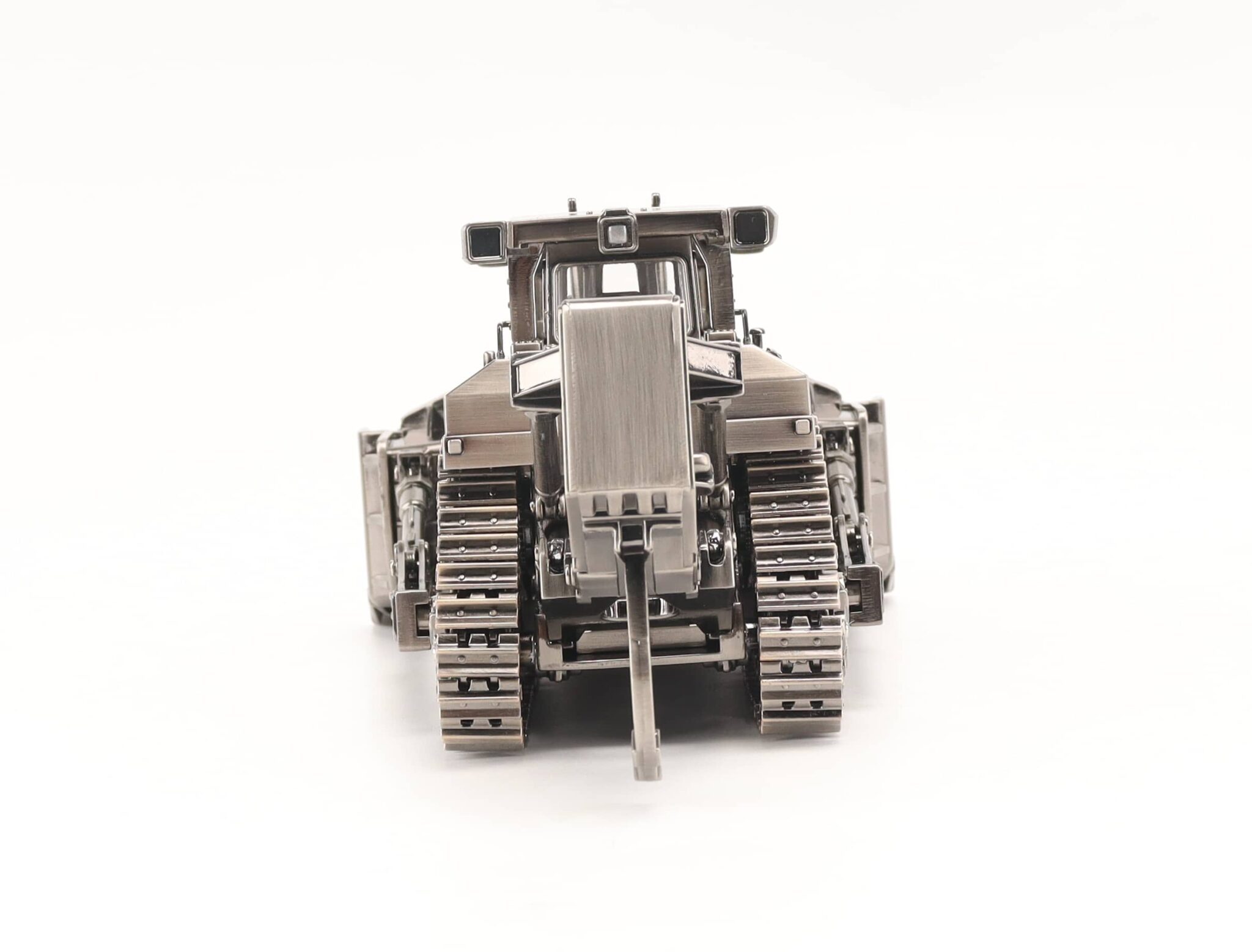 Cat Diecast D11T Track-Type Tractor 85754 Commemorative Edition Antique Silver Finish - Image 10