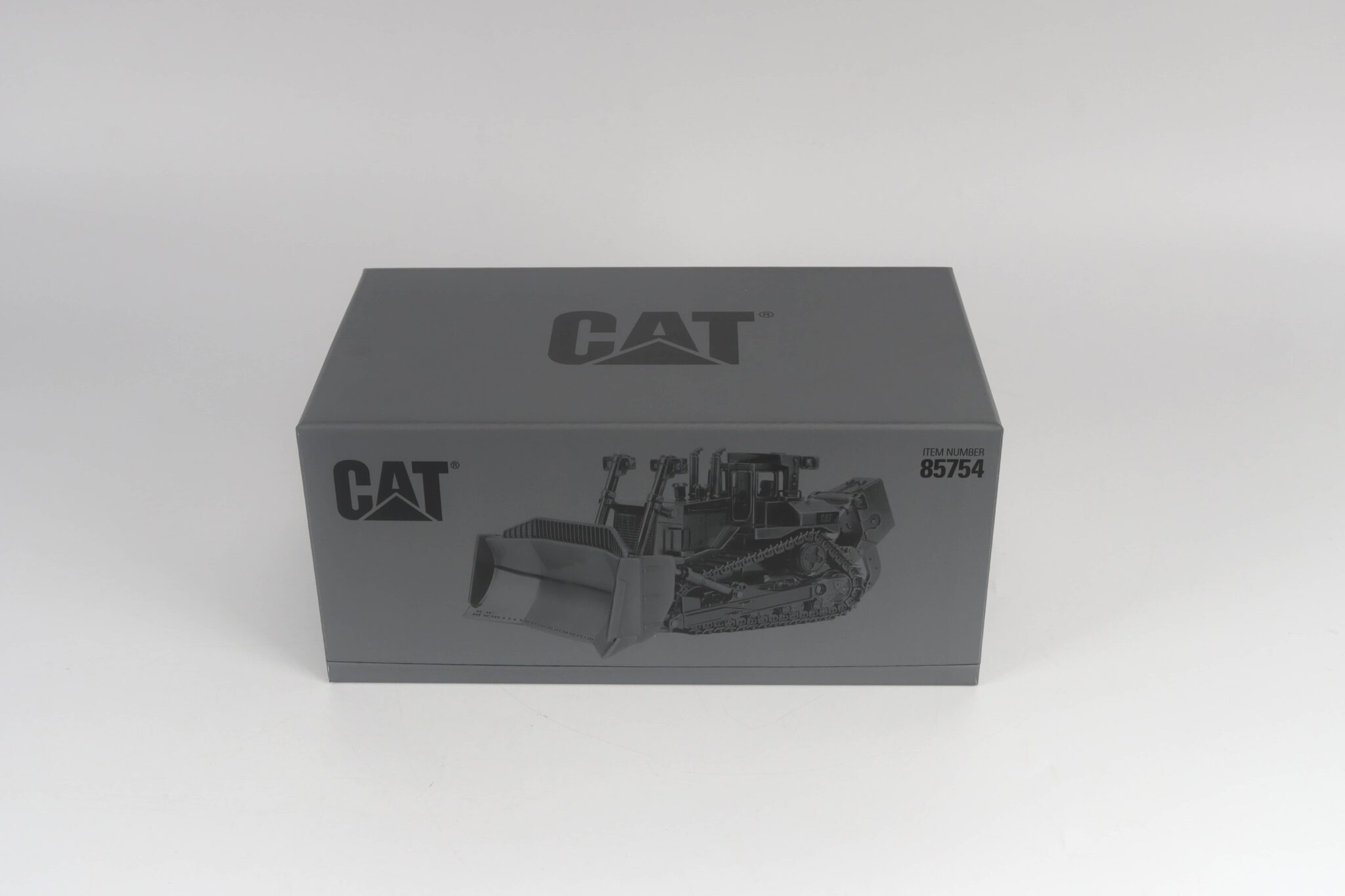 Cat Diecast D11T Track-Type Tractor 85754 Commemorative Edition Antique Silver Finish - Image 2