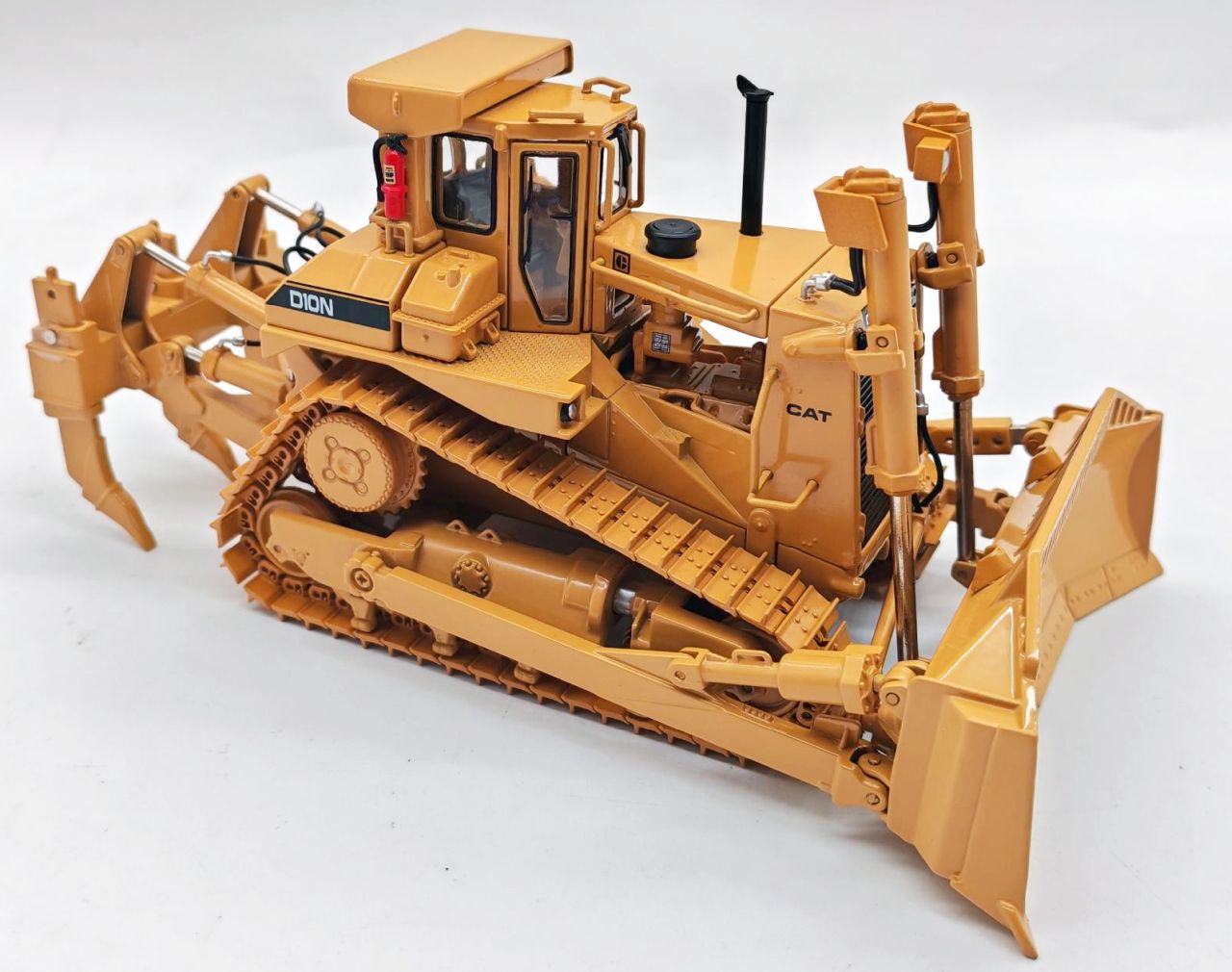 Cat 1:48 D10N Dozer with U-Blade and Multi-Shank Ripper by CCM - CCMD10NUB