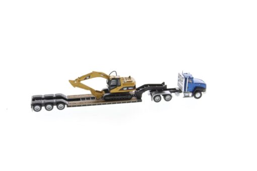 Cat 1:87 Construction Diecast Cat CT660 Day Cab Tractor with Lowboy Trailer and Cat 315C L Hydraulic Excavator  84415 - Image 2
